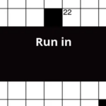 Run In Crossword Clue - Easy Run Crossword Clue