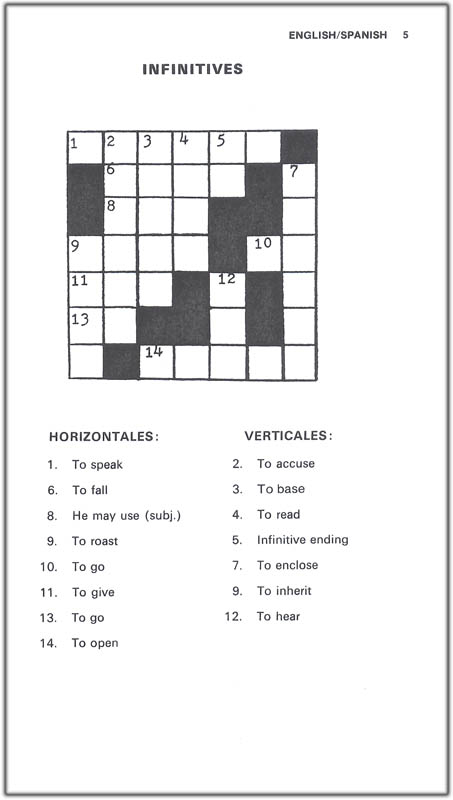 Easy Spanish Crossword Puzzles 2nd Edition National Textbook  - Easy Spanish Crossword Puzzles1993