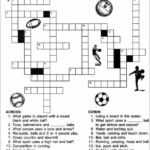 6 Best Images Of Sport Crossword Printable Printable Sports Crossword  - Easy Sports Crossword Puzzles