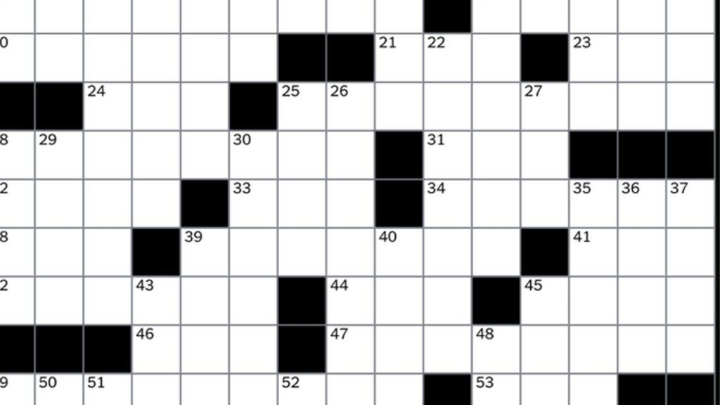 Image Via New York Times - Easy Street Kin Crossword Clue