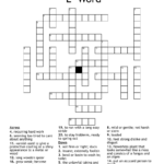 L Word Crossword WordMint - Easy Stride Crossword