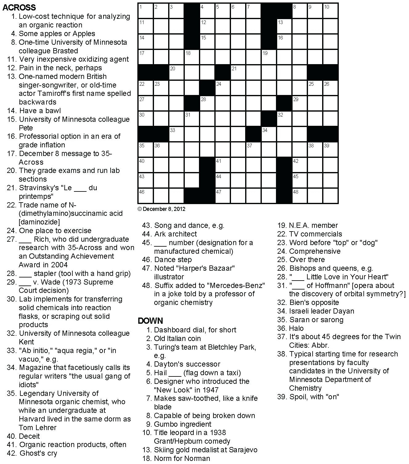 Printable Crossword Puzzles For Teens Printable Crossword Puzzles - Easy Teen Crossword