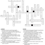 Crossword Puzzles For Adults Best Coloring Pages For Kids - Easy To Be Hard Musical Crossword