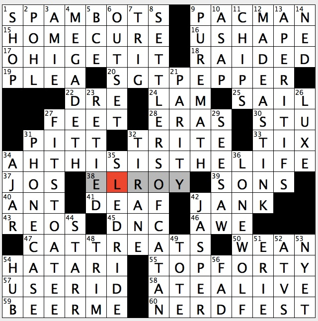 Rex Parker Does The NYT Crossword Puzzle Often reddish Quartz SAT 7  - Easy To Bend Metal Crossword