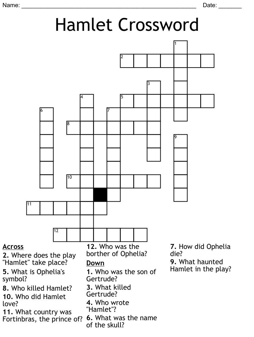 Hamlet Crossword Puzzle Clue Usatodaycrosswordpuzzle co - Easy To Carry Around Crossword Clue