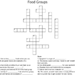 Easy Food Crossword Puzzle Crossword Template - Easy To Eat Food For Infants Crossword Clue