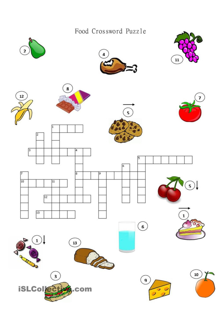 Food Crossword Puzzle Crossword Crossword Puzzles Crossword Puzzle - Easy To Eat Foods Crossword