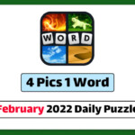 4 Pics 1 Word Daily Puzzle February 19 2022 Answer Daze Puzzle - Easy To Enter Knowing A Little Bit Crossword Clue