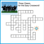 Crossword Easy Fast And Fun Three Cheers  - Easy To Get Along With Crossword Clue