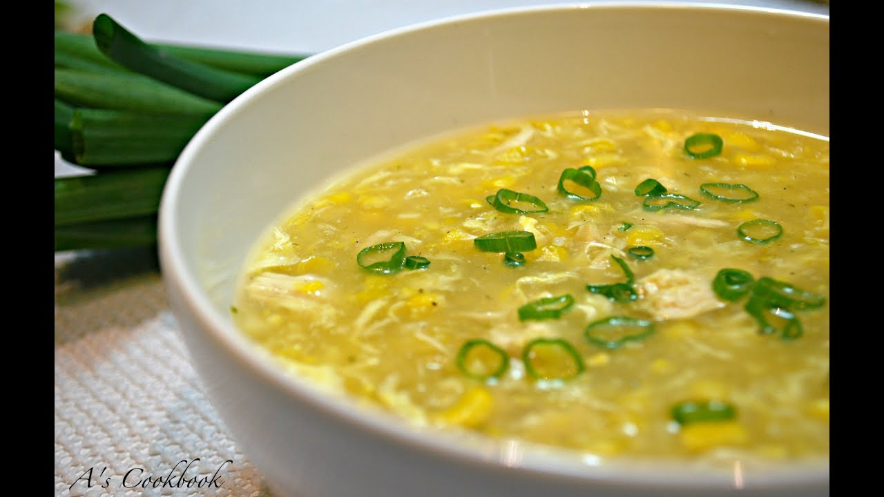 Easy Chicken Corn Soup Recipe Indo Chinese YouTube - Easy To Make Soup Crossword