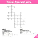 Many A Toy Train Track Crossword Clue ToyWalls - Easy To Park Vehicles Crossword Clue