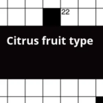 Citrus Fruit Type Crossword Clue - Easy To Peel Citrus Fruit Crossword Clue