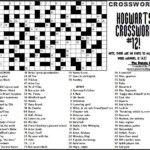 pingl Sur Harry Potter - Easy To Read Character Crossword