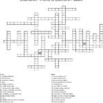 Character Traits Crossword Puzzle WordMint - Easy To Read Character Crossword Clue