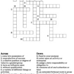 Crossword Puzzle Book For Adult Easy To Read Crossword Puzzle Etsy - Easy To Read Crossword Puzzles