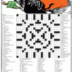Interesting Halloween Crossword Puzzle To Play Best Holiday Pictures - Easy To Scare Crossword