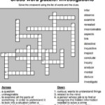 20 Printable Crossword Puzzles Make Learning Vocabulary Fun  - Easy To See Through Crossword