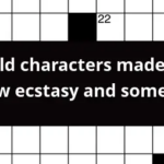 Big Bold Characters Made To Swallow Ecstasy And Some Coke Crossword Clue - Easy To Swallow Tablet Crossword Clue