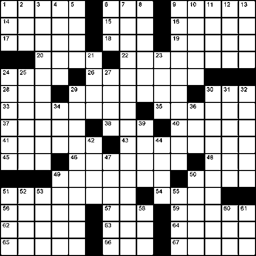 Crossword Global Times - Easy Two Pointer Crossword Puzzle