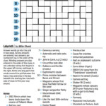 Printable Wsj Crossword Printable Crossword Puzzles - Easy Victory Wsj Crossword