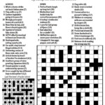 Printable Wsj Crossword Printable Crossword Puzzles - Easy Victory Wsj Crossword