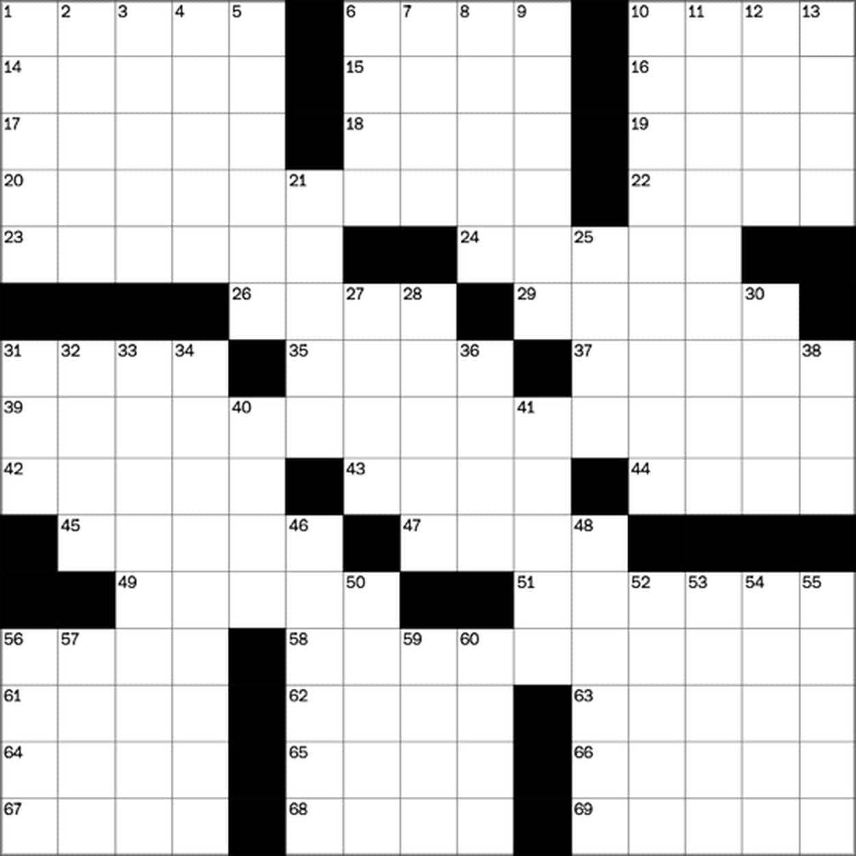 Printable Wsj Crossword Printable Crossword Puzzles - Easy Victory Wsj Crossword