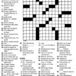 Easy Crossword Puzzles For Seniors Activity Shelter - Easy Way Out Crossword