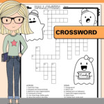 Halloween Crossword Fun Puzzler No Prep Printable And Digital  - Easy Way To Get Information On Something Nowadays Crossword