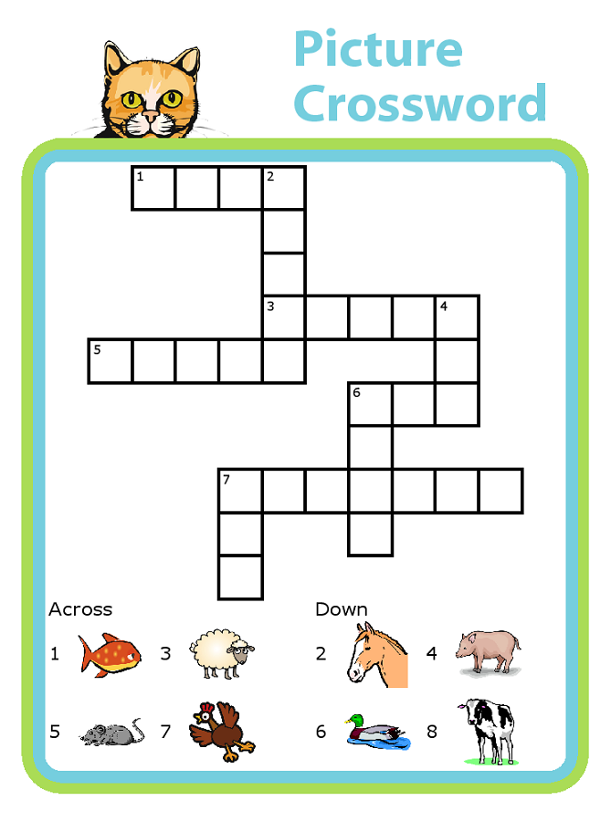 Super Easy Crossword Puzzles Activity Shelter - Easy Way To Make A Crossword Puzzle Png