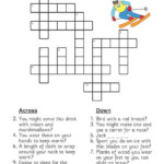 Winter Crossword - Easy Winter Crossword Puzzles