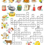 Printable Crossword Esl English Worksheets For Kids Learn English  - English Crosswords Printable Easy