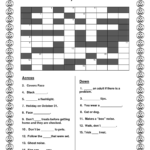 Easy Crosswords For Kids To Print Activity Shelter - English Crosswords Printable Easy