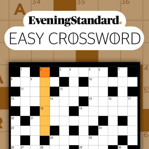 Crosswords And Puzzles The Evening Standard Play The Evening  - Evening Standard Easy Crossword Answers Yesterday