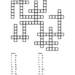 Crossword Puzzle Maker Printable And Free Printable Crossword Puzzles - Free Crossword Puzzle Maker Easy