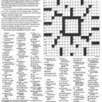 New York Times Sunday Crossword Puzzle Printable Printable Crossword  - Free Printable Easy Ny Times Crossword Puzzles