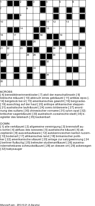 German Crossword Puzzles Printable German Word Games - German Crosswords Easy