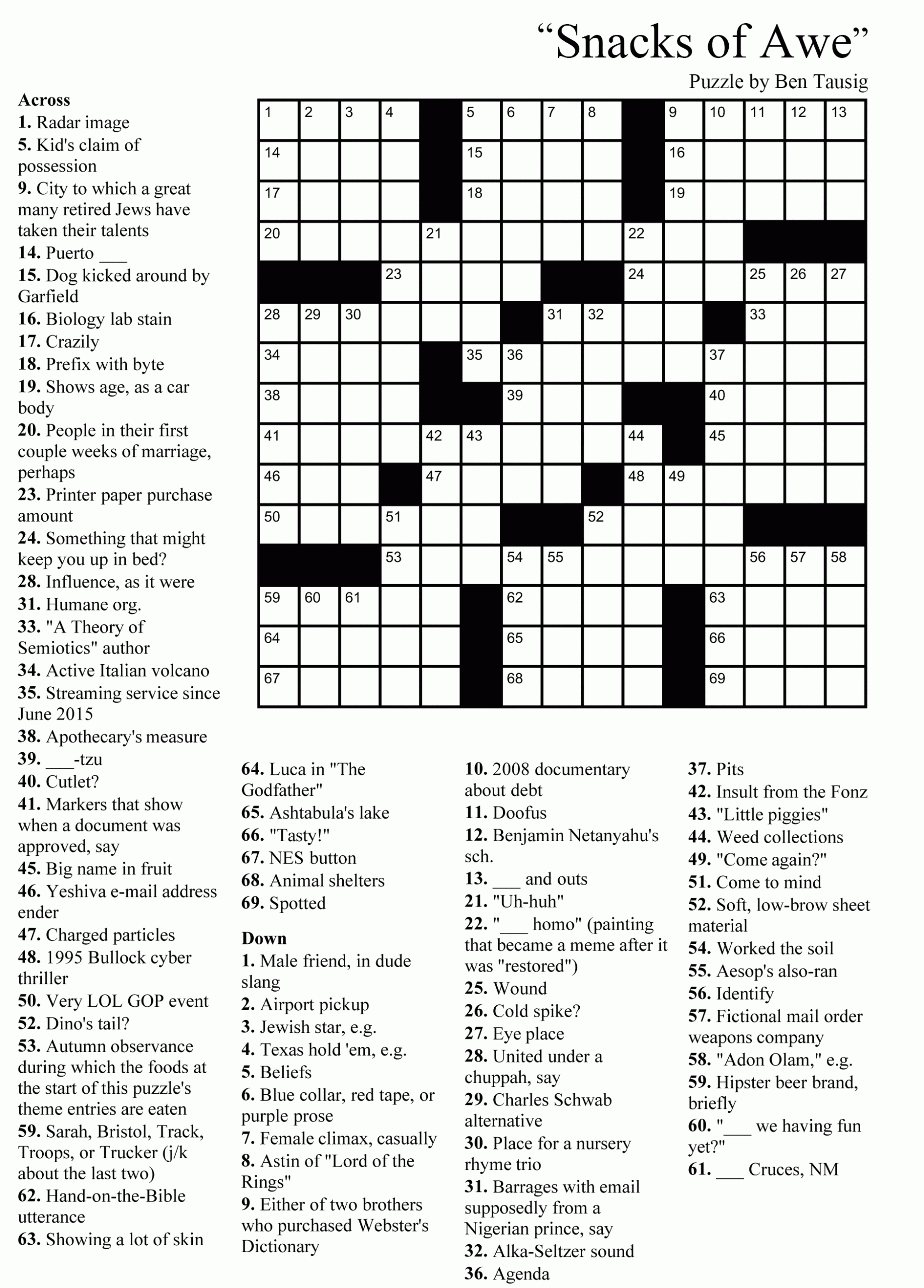 Crossword Puzzles For Adults Usatodaycrosswordpuzzle co - Get Off Easy Perhaps Crossword Clue