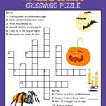 15 Best Halloween Crossword Puzzles Printable Printablee - Halloween Crossword Easy