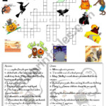 Halloween Crossword ESL Worksheet By Emila - Halloween Crossword Easy Esl