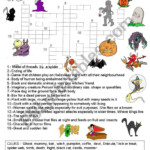 Halloween Crossword ESL Worksheet By Milagrin - Halloween Crossword Easy Esl