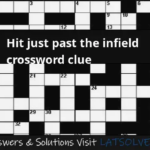 Hit Just Past The Infield Crossword Clue LATSolver - Hit An Easy Fly Crossword