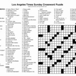 New York Times Sunday Crossword Puzzle Printablecrosswordpuzzlesfree - Is The New York Times Sunday Crossword Easier