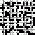 MAA Math Horizons Solution To Nov 2006 Crossword Mathematical  - It's Not As Easy As A B C Crossword