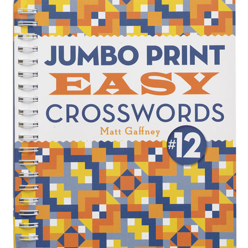 Jumbo Print Easy Crosswords Spilsbury - Jumbo Print Easy Crosswords 6