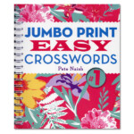 MaxiAids Jumbo Print Easy Crosswords No 1 - Jumbo Print Easy Crosswords 6 Spiral-bound