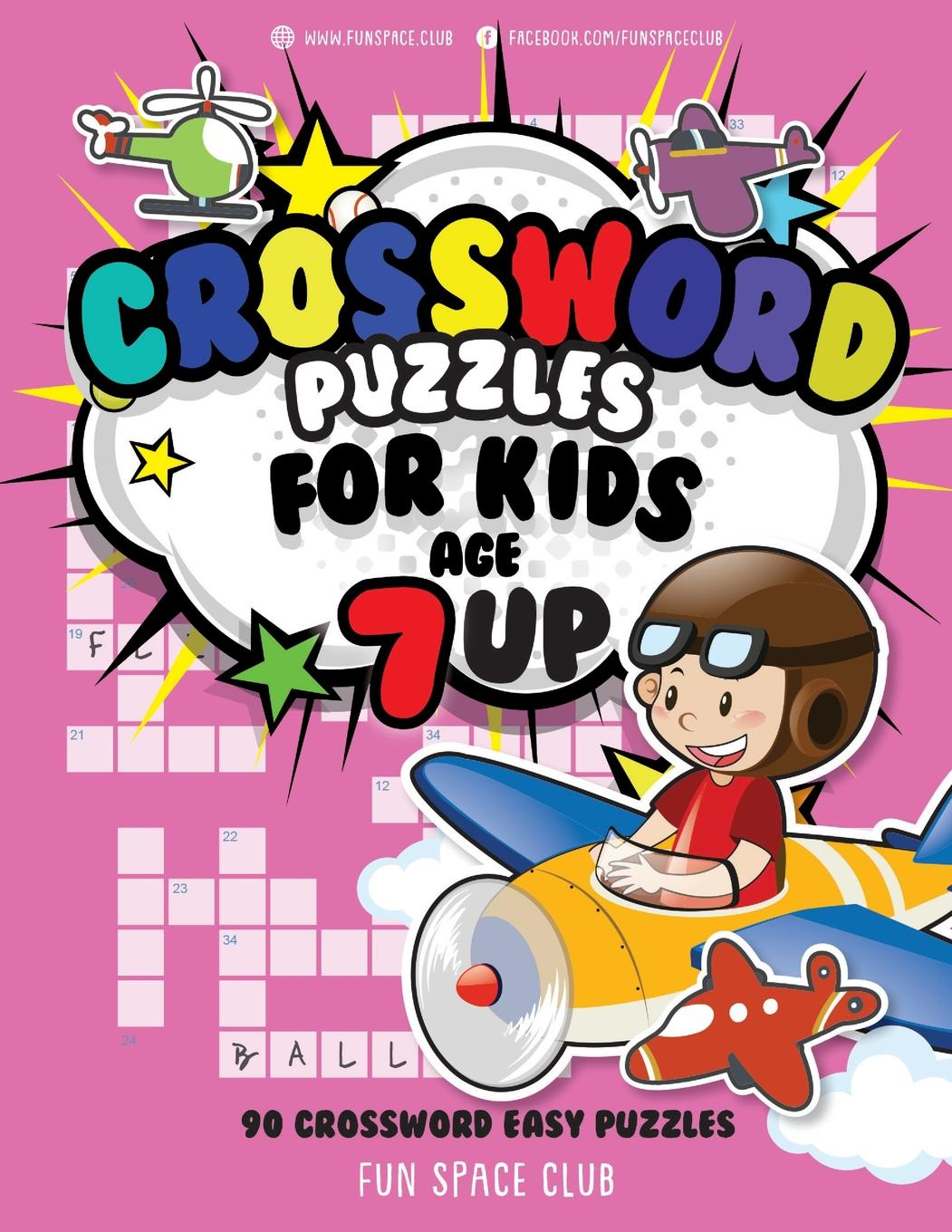 Crossword Puzzles For Kids Age 7 Up 90 Crossword Easy Puzzle Books  - Kids Easy Crossword Puzzle Book