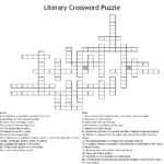 Literary Crossword Puzzle Wordmint Story Elements Crossword Wordmint  - Literaure Crossword Easy
