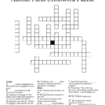 Animal Farm Crossword WordMint - Make More Easy Crossword Clue 8 Letters