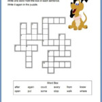 Easy Crossword Puzzle For Early Learners - Most Easy To Walk On Crossword Clue