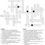 Music Crossword Puzzle Activity - Musical With The Song Easy To Be Hard Crossword